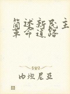 简述新民主主义革命道路