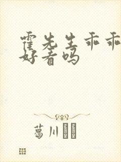 霍先生乖乖宠我好看吗