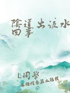 阴道出流水怎么回事