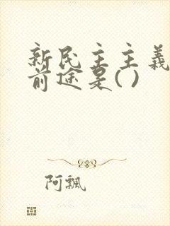 新民主主义革命前途是( )