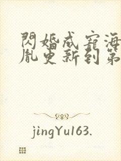 闪婚成宠海彤战胤更新到第几集了