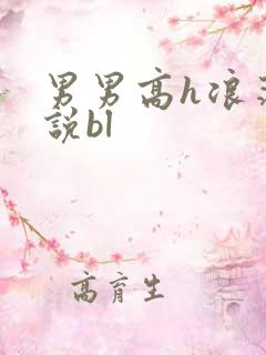 男男高h浪荡小说bl