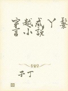 穿越成丫鬟的古言小说