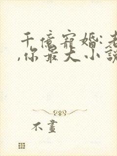千亿宠婚:老婆,你最大小说