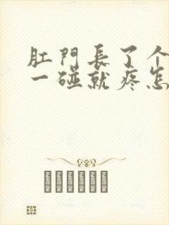 肛门长了个疙瘩一碰就疼怎么回事