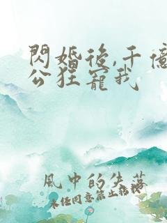 闪婚后,千亿老公狂宠我