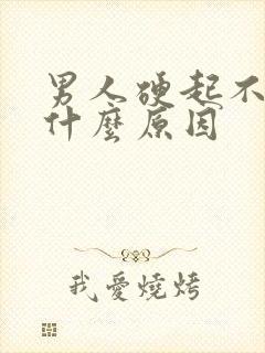 男人硬起不来是什么原因