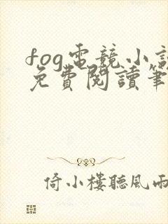 fog电竞小说免费阅读笔趣阁