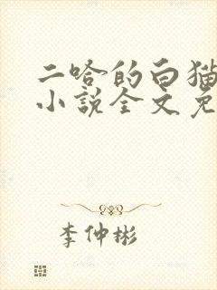 二哈的白猫师尊小说全文免费阅读