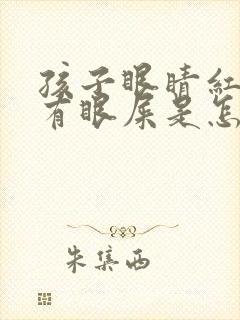 孩子眼睛红血丝有眼屎是怎么回事