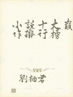 小说十大巅峰之作排行榜