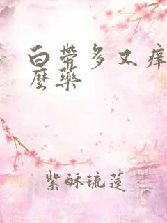 白带多又痒用什么药