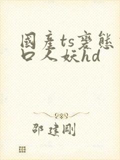国产ts变态重口人妖hd