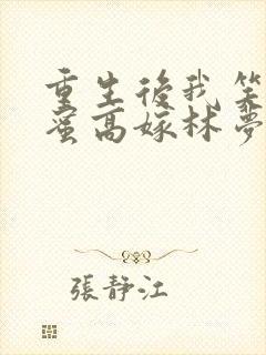 重生后我笑看闺蜜高嫁林梦