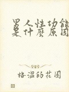 男人性功能秒射是什么原因