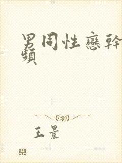 男同性恋干逼视频