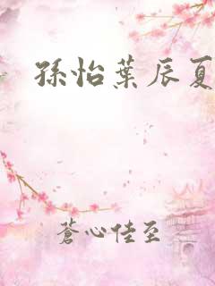 孙怡叶辰夏若雪