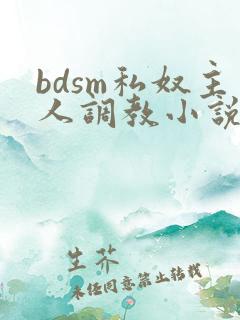 bdsm私奴主人调教小说