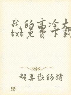 我的高冷大小姐txt免费下载
