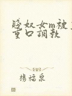 贱奴女m被主人重口调教