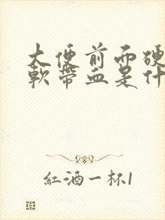 大便前面硬后面软带血是什么原因