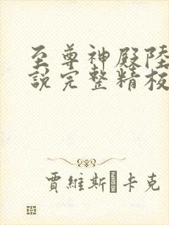 至尊神殿陆鸣小说完整精校版