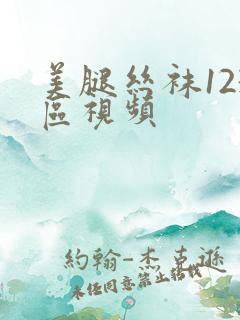 美腿丝袜123区视频