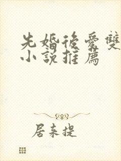 先婚后爱双男主小说推荐