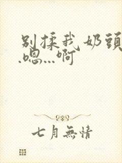 别揉我奶头...嗯...啊