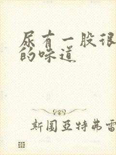 尿有一股很难闻的味道