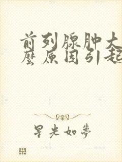 前列腺肿大是什么原因引起