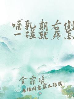 哺乳期右侧乳房一碰就疼怎么回事