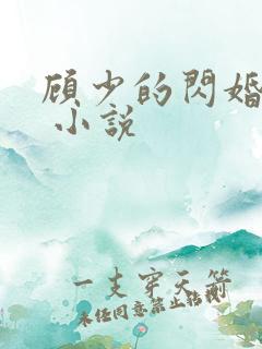 顾少的闪婚宠妻 小说