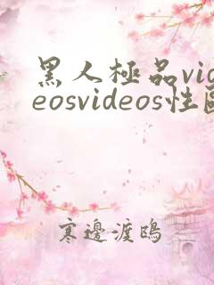 黑人极品videosvideos性欧美