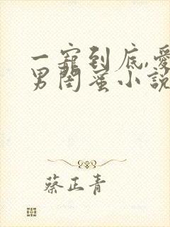 一宠到底,爱上男闺蜜小说