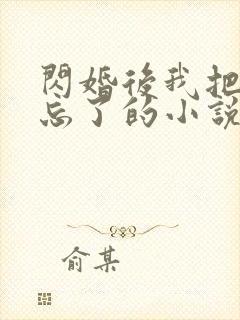 闪婚后我把老公忘了的小说免费阅读