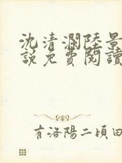 沈清澜陆景沉小说免费阅读最新章节更新