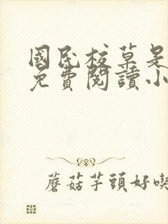 国民校草是女生免费阅读小说