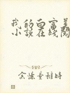 我的白富美老婆小说在线阅读