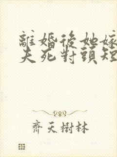 离婚后她嫁给前夫死对头短剧