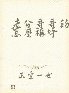 老公哥哥的妻子怎么称呼