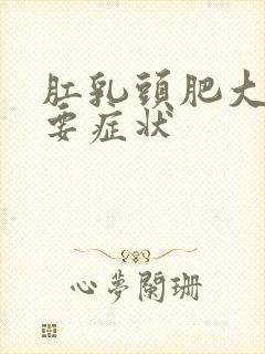 肛乳头肥大的主要症状