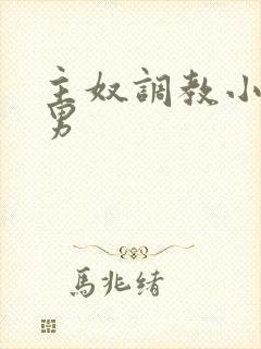 主奴调教小说男男