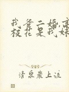 我爸二婚,高冷校花是我妹高清