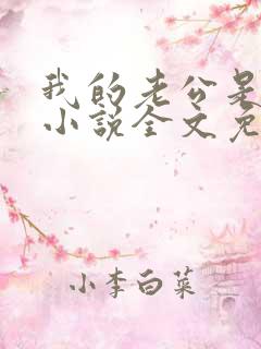 我的老公是冥王小说全文免费阅读