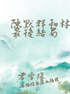 陈默群和林楠笙最后结局