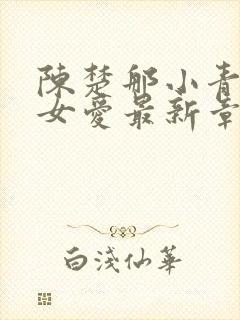 陈楚那小青男欢女爱最新章节