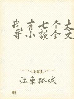 我有七个大佬哥哥小说全文免费