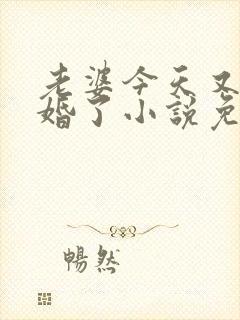 老婆今天又想离婚了小说免费阅读