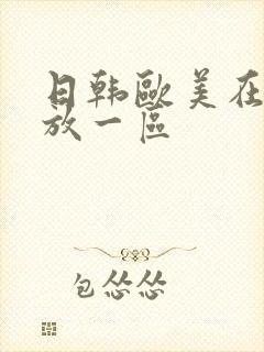 日韩欧美在线播放一区